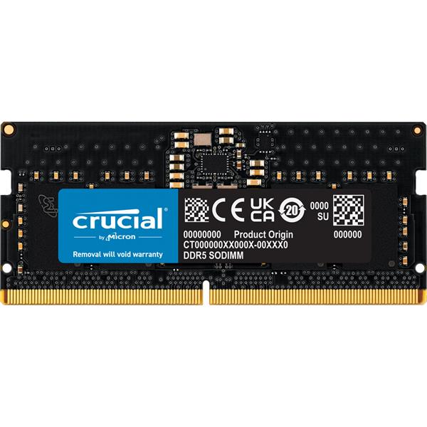 Ram Laptop Crucial DDR5 8GB Bus 5200MHz 1.1v CT8G52C42S5